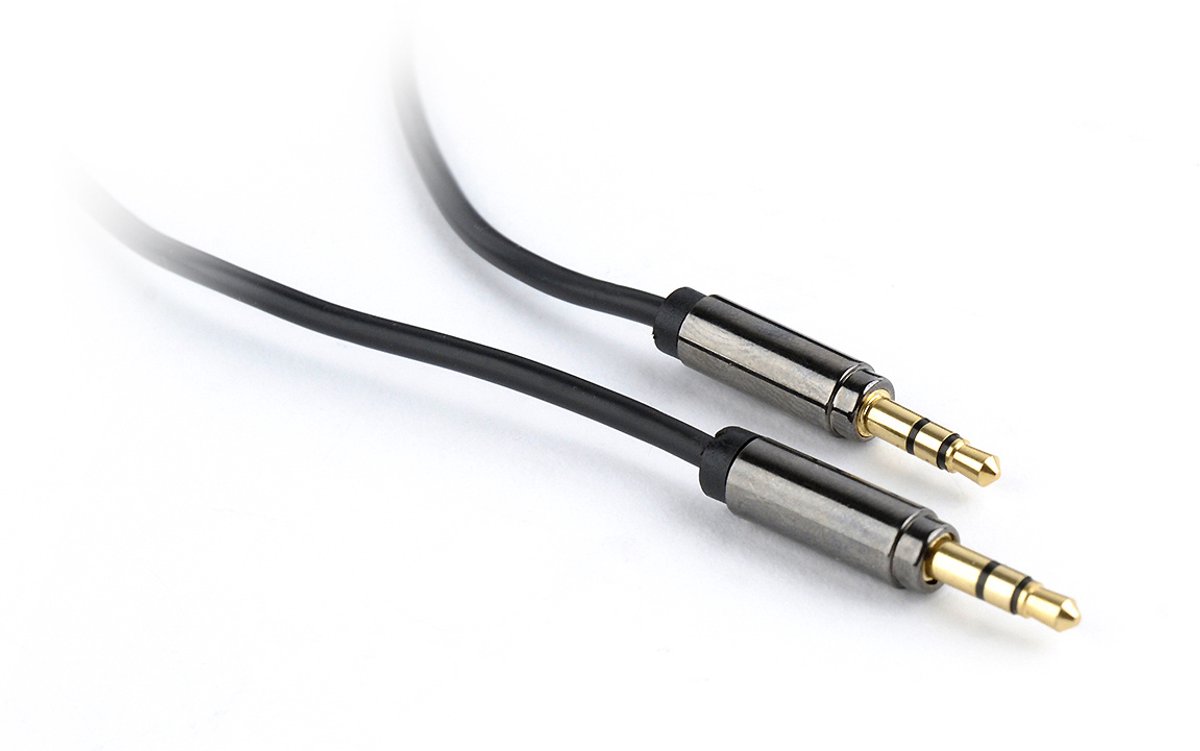 3.5 mm stereo audiokabel, 1.8 m