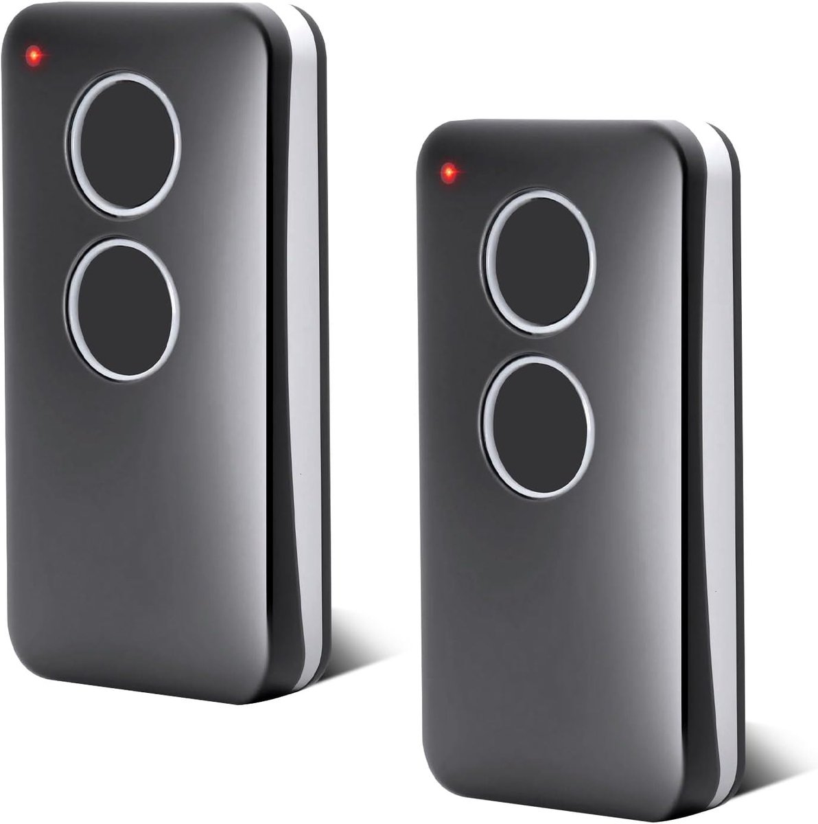 433,92 MHz garagedeur afstandsbediening, garagedeuropener handzender 2 kanalen, compatibel met PHOX 2, PHOX4, TRC4, TSC4, Phoenix 2, Phoenix 4, Rolling Code, 2 stuks