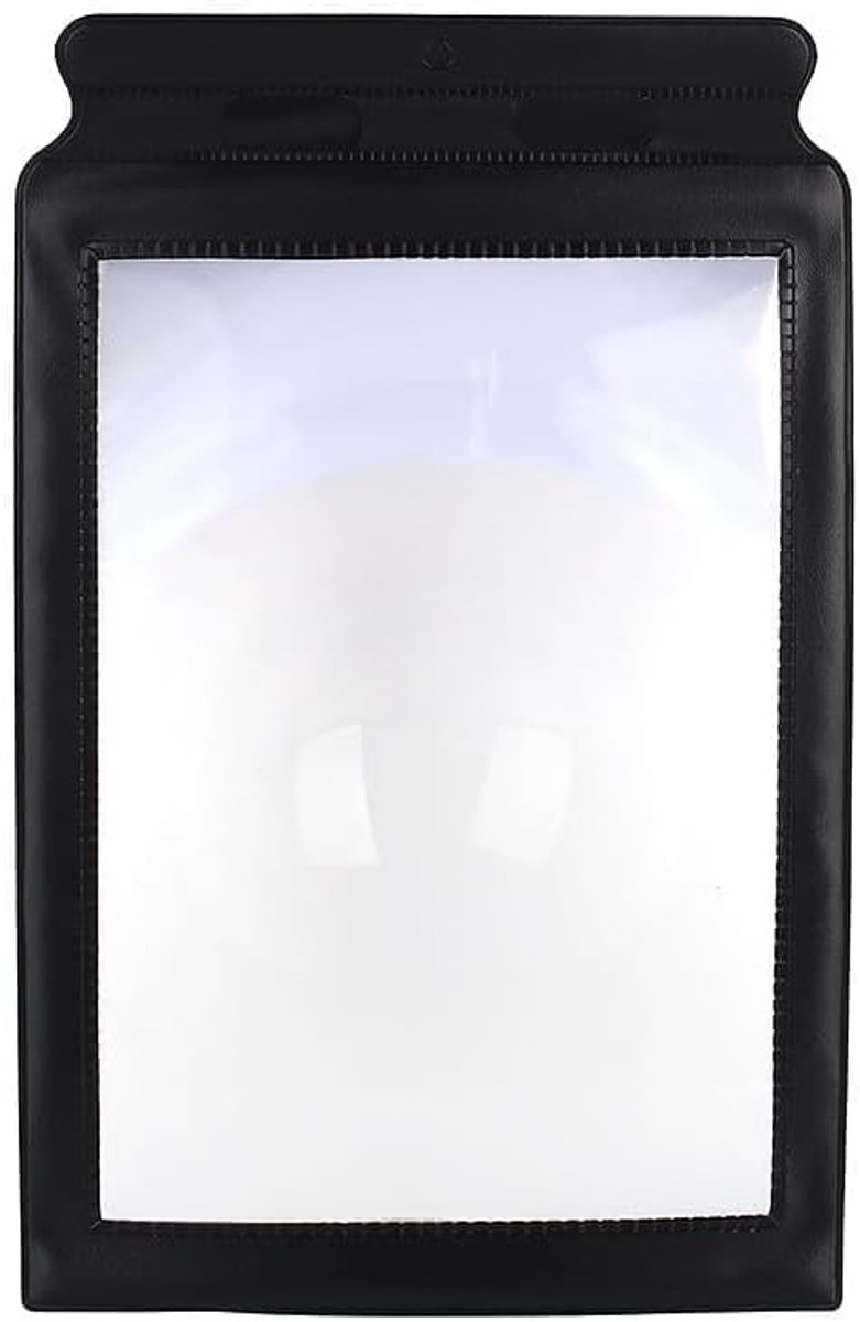 Volledige Pagina Lezen Vergroten Visuele Beperking Aids Loepen Glas 3X Vergrootglas Power A4 Vel Verlichte Leeshulp Lens