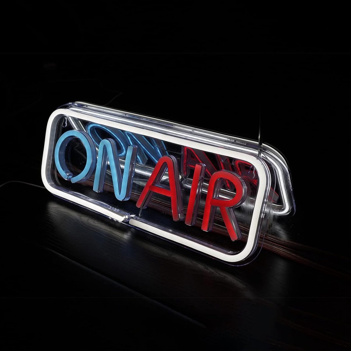AIR Neonreclames, LED Live Decoratieve verlichting Streaming Opnamebord USB-aangesloten voor streamers Influencers Gamers Room Bar Club Home Party Decoration
