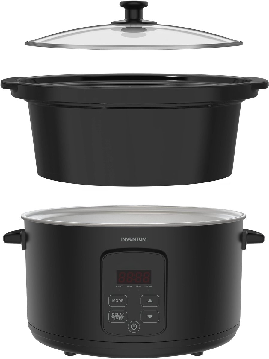Inventum SC601B Slowcooker 6L met Warmhoudfunctie - afbeelding 3