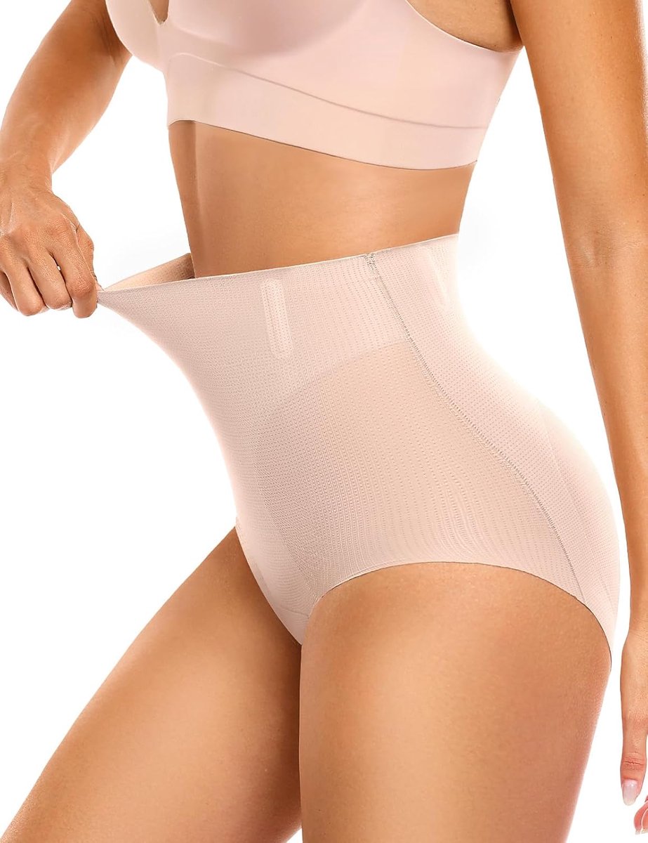 Buikweg-onderbroek voor dames, shape-korsetbroek, hoge taille, korsetslips, comfortabel, ademend, shapewear, onzichtbare bodyshaper, vormend ondergoed