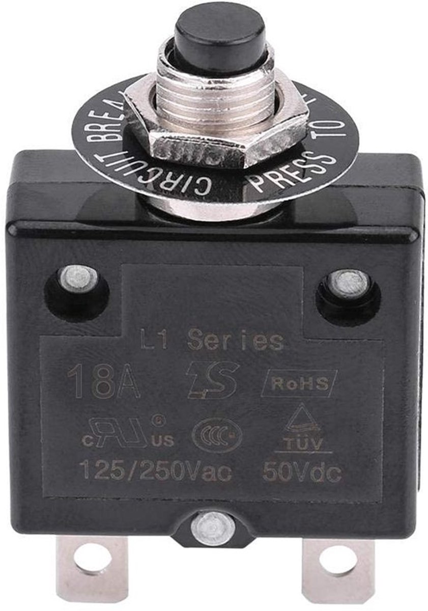 Shopcentral - Manual reset current switch - Overloadbeveiliging - Robuust ontwerp