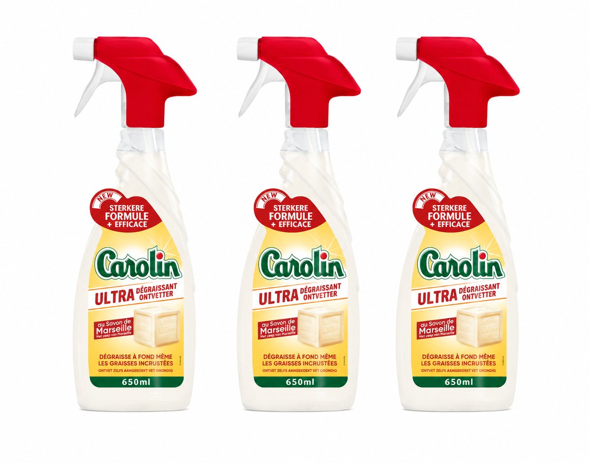 Carolin Marseille Ultra Ontvetter 3x650ml