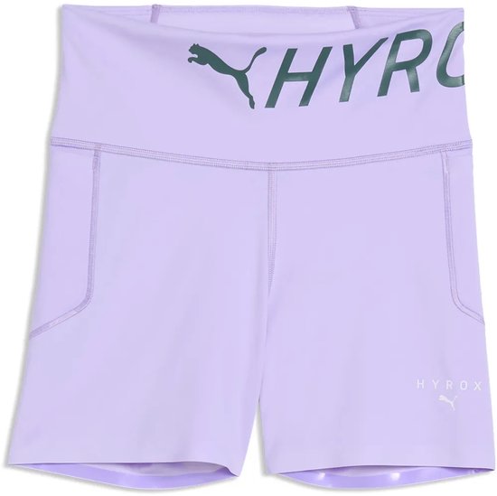Puma X Hyrox Pwrmode 4´´ Korte Leggings Paars L Vrouw van Puma — afbeelding 4
