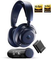 SteelSeries - Arctis Nova Pro Omni - Hi-Res Wireless Certified Gaming Headset - PC, PlayStation, Xbox & Switch - Midnight Blue