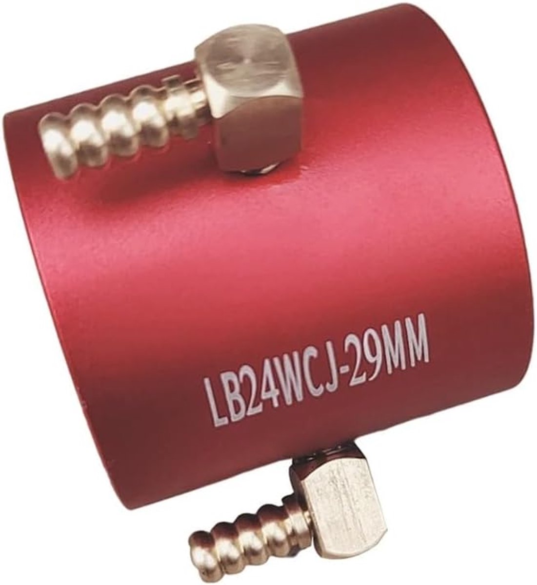 Motor Koelmantel - Heatsink Koeling - RC Boot Koelen - Aluminium Waterkoeling - 24mm of 36mm - Zilverkleurig