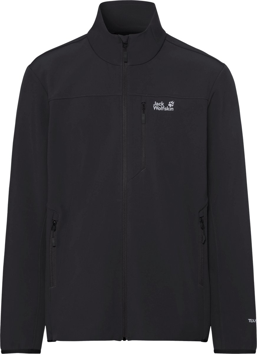 Jack Wolfskin WILD WINDS JKT M Heren Outdoorjas - black