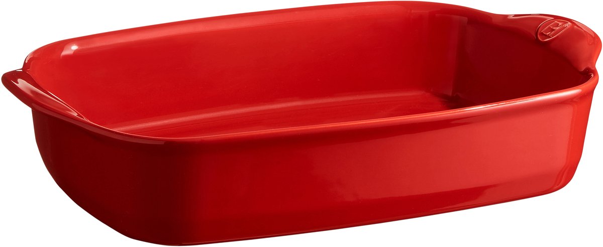 Emile Henry Schaal rechthoekig E-box - 360x230mm - Grand Cru