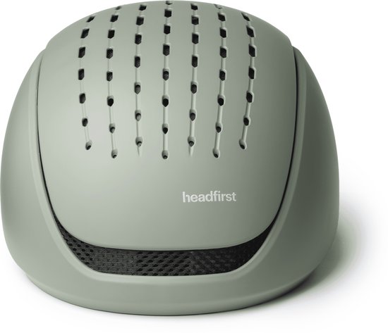headfirst Echo Pro fietshelm met LED remlicht - Groen - XS/S (51-56 cm) - SafeFit aanpasbare fietshelm voor e-bike, stadsfiets, step & skate - magnetische sluiting — afbeelding 5