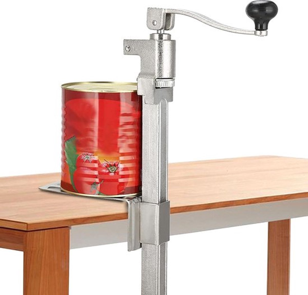 Grote krachtige rotatings blikken openen met handmatige tafel opener