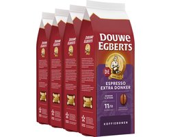 Douwe Egberts Espresso Extra Donker Koffiebonen - 4 x 500 gram