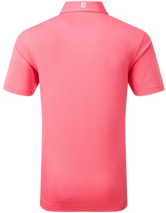 Footjoy Stretch Pique Heren Polo Shirt Fuchsia Heren Maat M van Footjoy — afbeelding 4