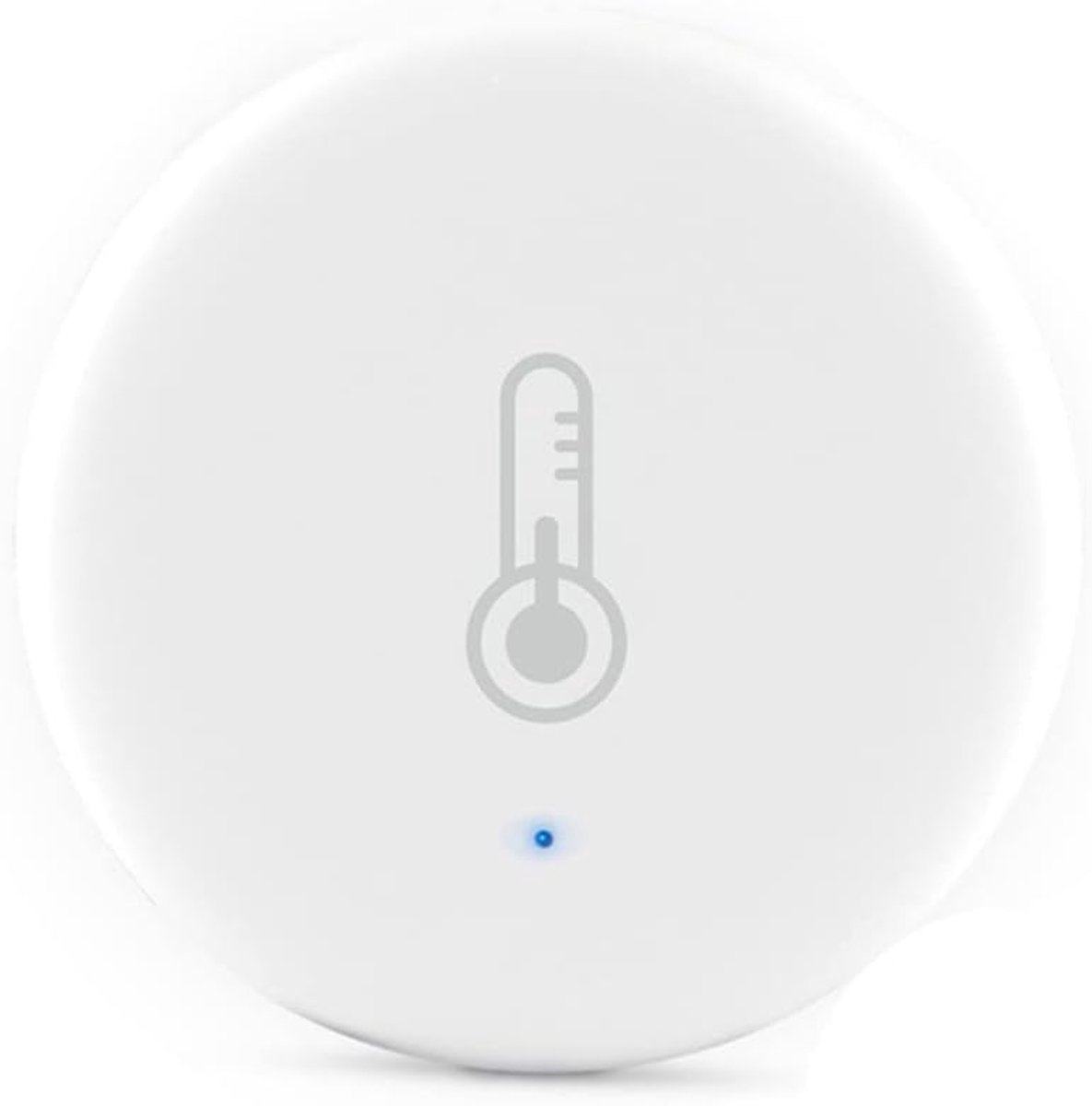 Slimme Sensor - Temperatuur Vochtigheid - Real-time Meting - Zigbee Technologie - 4x1.2 cm - Wit