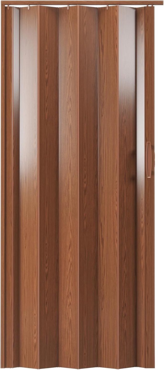 Vouwtrap Deuren - PVC Deuren - Ruimte Besparen - Krasbestendig PVC - 32 inch Breed - Walnoot