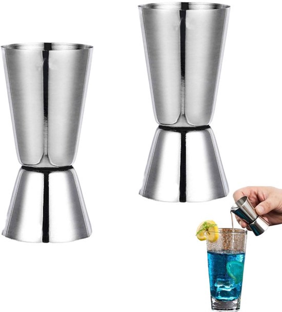 Allecto - Cocktail Maatjes 2cl 4cl - Precies Geleverd