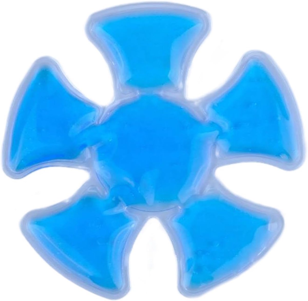 Hoes Ijs Kompres - Koude Pad - Outdoor Activiteiten - Ventilatie Honingraat - 18x18 cm - Blauw Wit