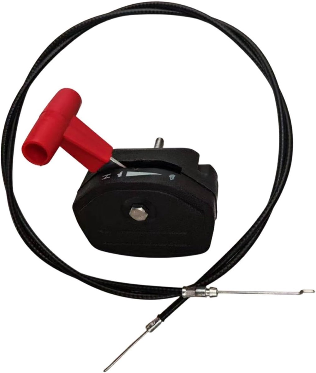Grasmaaier hendel - Bedieningsschakelaar reparatie - Tuinonderhoud - Universele compatibiliteit - 7cmx4cmx9cm - Zwart