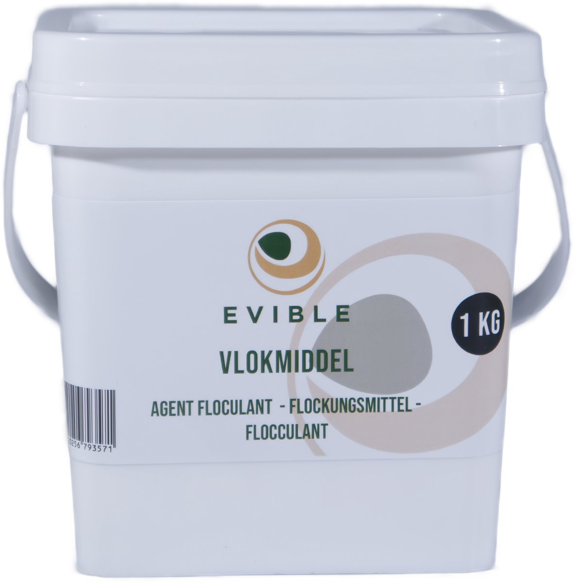 Evible Vlokmiddel Kousjes - Voor Helder Zwembadwater - 8 x 125 gram