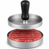 Savoré Kitchen Hamburgerpers - Smash Burger Press - Burgerpers met Grillgroeven - Aluminium