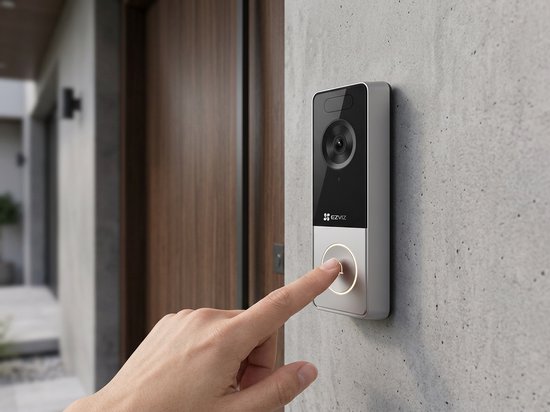 EZVIZ HP8 Slimme Videodeurbel met Chime - Draadloze Deurbel met Camera - 3K, Nachtzicht & Persoonsdetectie - Eenvoudige Installeren - Wifi 6 van EZVIZ — afbeelding 3