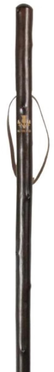 Gastrock Jachtstok – Distel van Schotland - Bruin – Kastanjehout – Lengte 113 cm – Gewicht 430 gram – Jagersstok - Jacht wandelstok – Voor heren en dames – Jagers wandelstok – Houten wandelstok - Berg wandelstok - Wandelstok hout