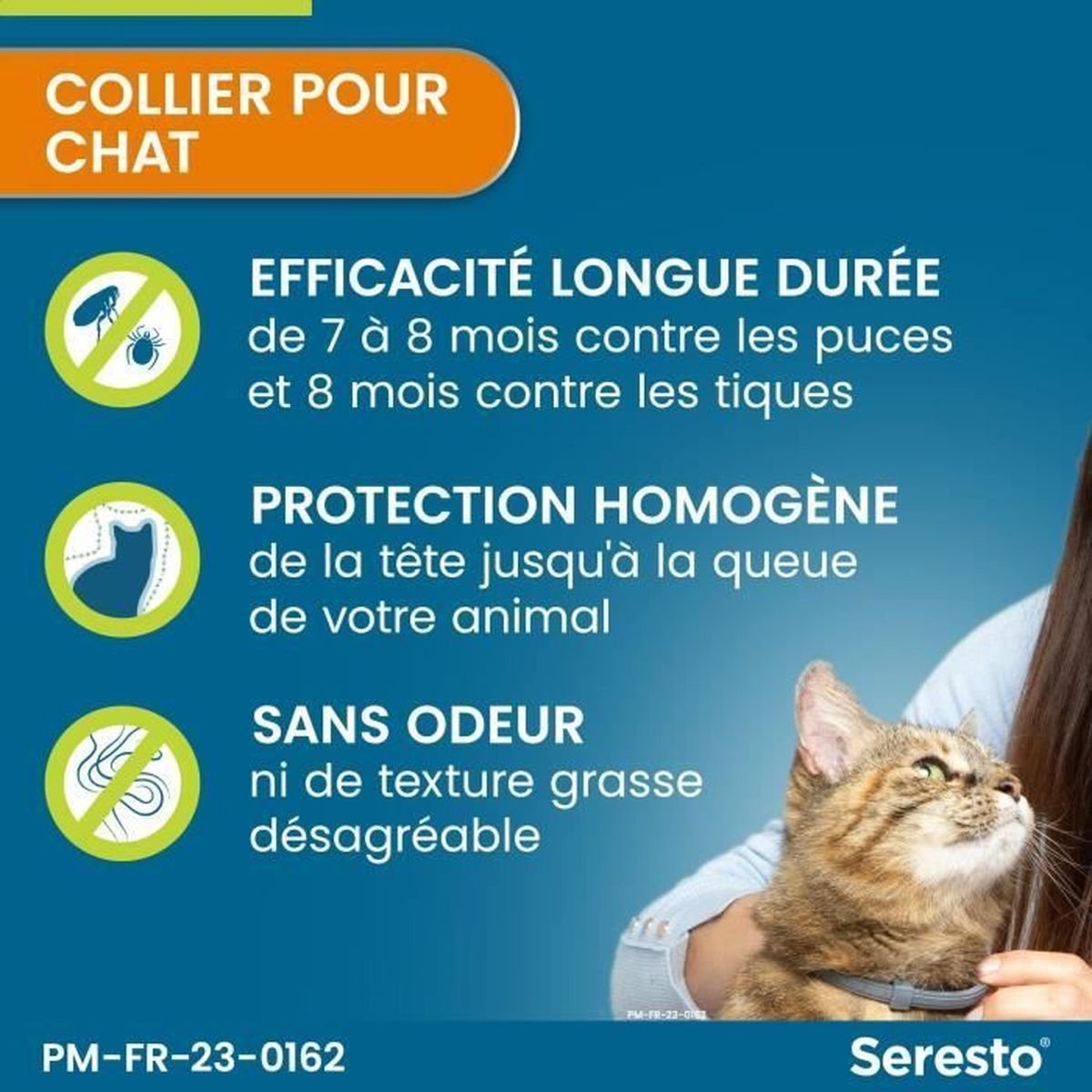 Seresto teken- en vlooienband kat 38 cm thumbnail 5