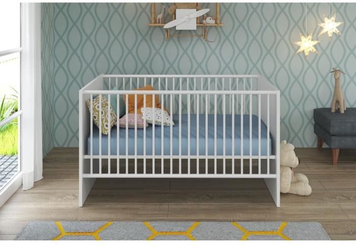 TRENDTEAM – Niko – Babykamer trio – 70x140 – Wit