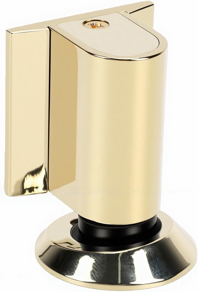 Magneet Deurstopper - Verborgen Deurhouder - Deuren Open Houden - Geen Boor Installatie - Tot 22 Mm Opening - Goud