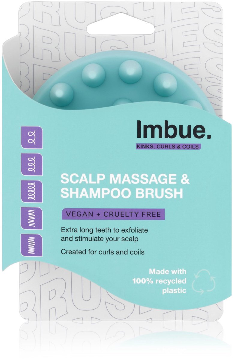 Imbue Scalp & shampoo brush 1 Stuks — cadeau in Verzorging - foto 7