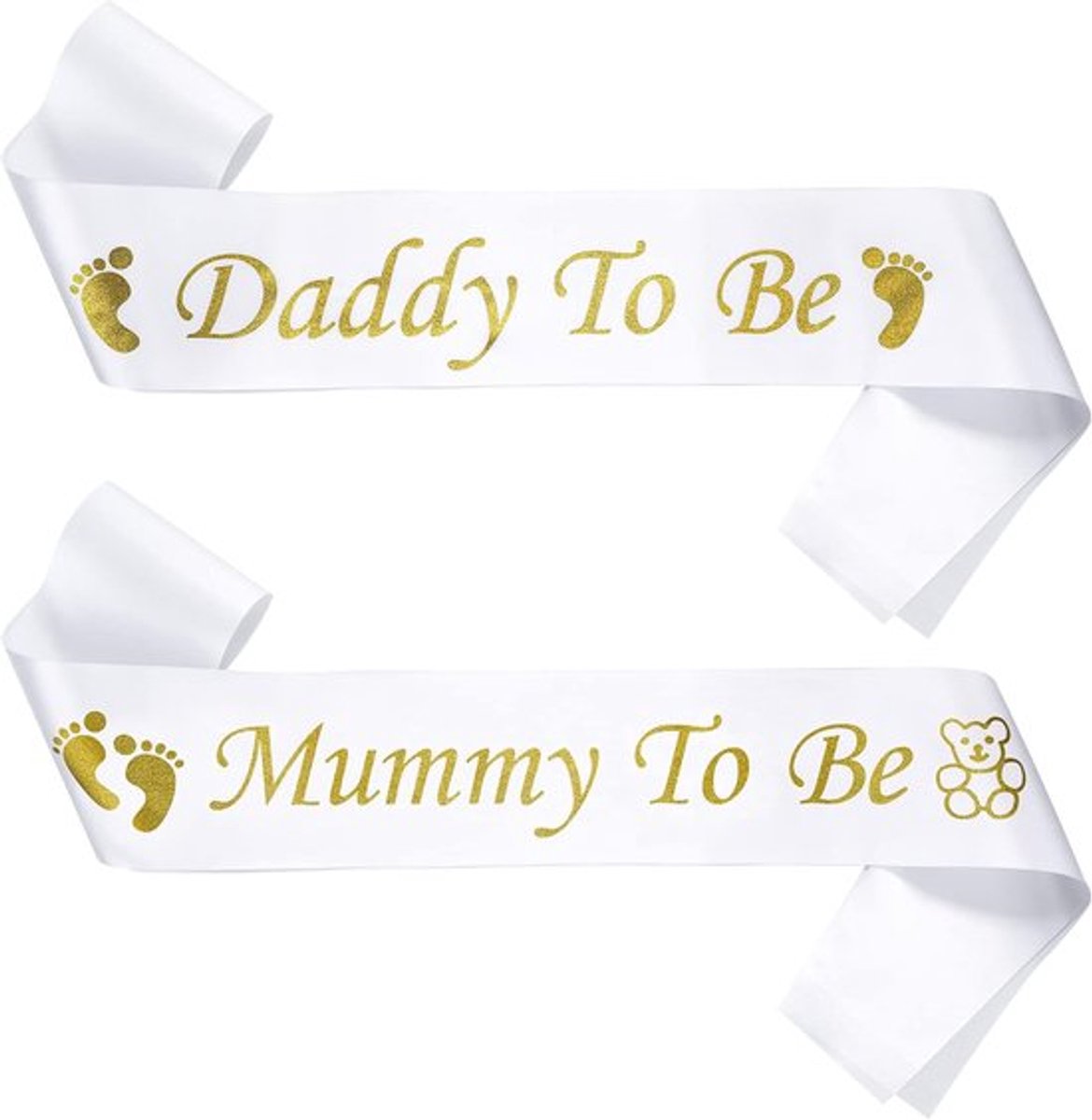 Sjerpen Allecto Plus voor Babyshower - Mummy To Be en Daddy To Be