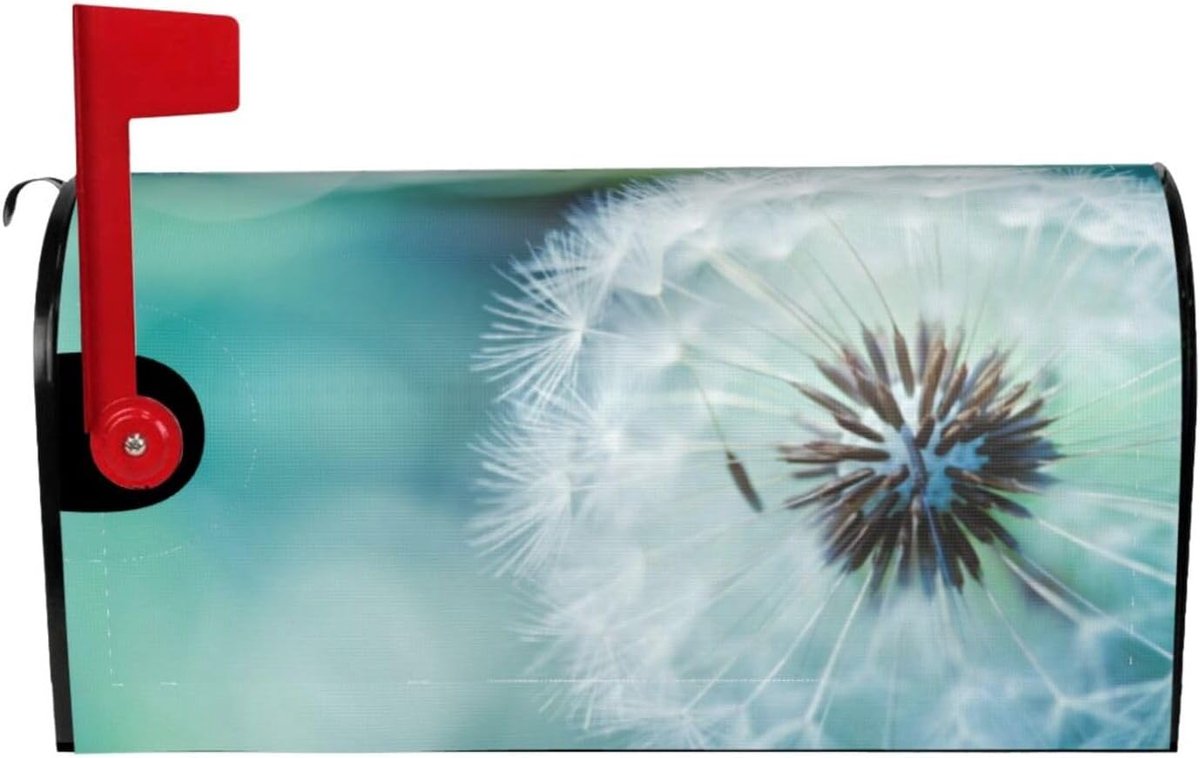 Brievenbushoes - Postbak decoratie - Huis versieren - Magnetische bevestiging - Standaard formaat - Zwart