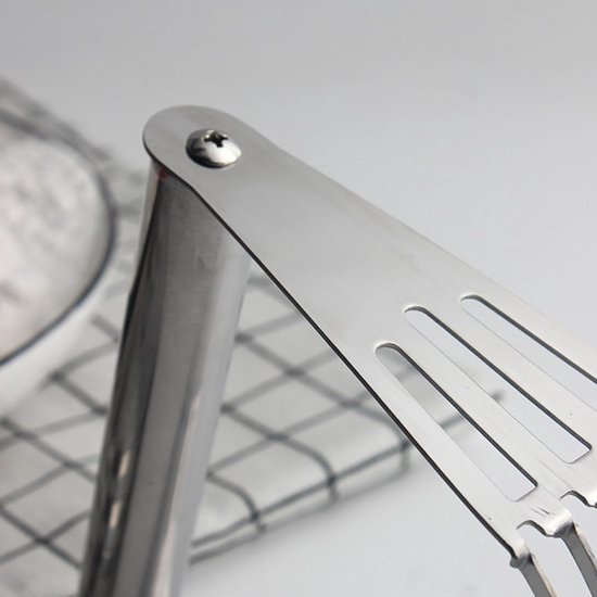 Deegmixer - Bakgereedschap - Bakken Maken - Roestvrij Staal - 13 cm Lengte - Zilver — afbeelding 4