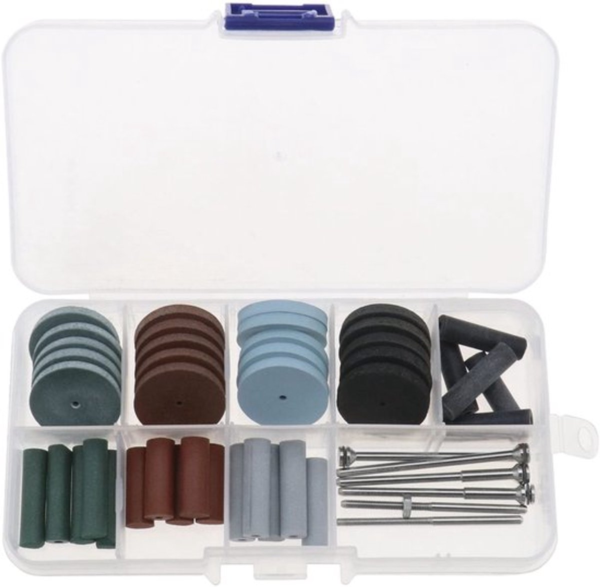 Aladdien - Polijsten Wielen Kit - 46Pcs Polijsten Wielen - Geschikt voor Sieraden