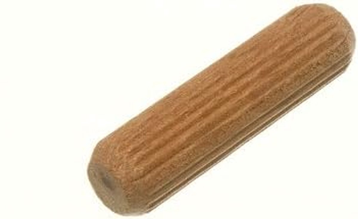 Houten Pluggen - Bevestigingspennen - Meubelmontage - Hardhouten Constructie - 8x50mm 50 Stuks - Bruin