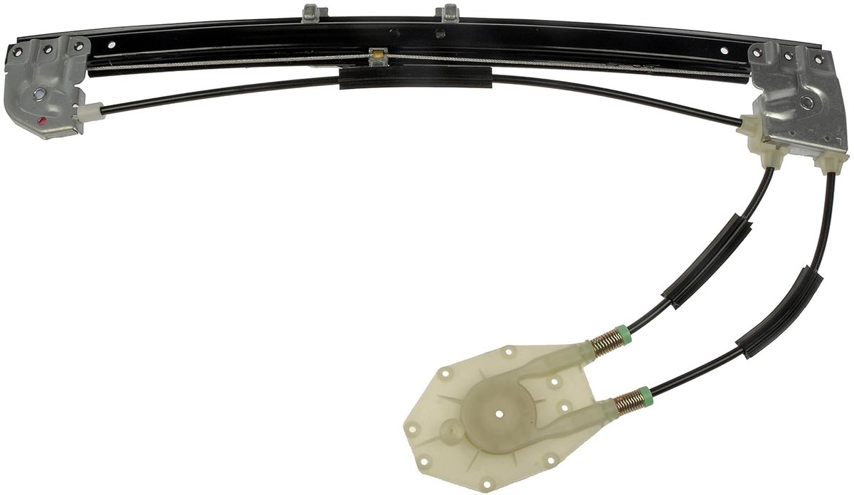 Window Regulator - Ruitheffer Mechanisme - Auto Reparatie - Elektrisch Aangedreven - 57.91 x 7.37 x 30.73 cm - Zwart