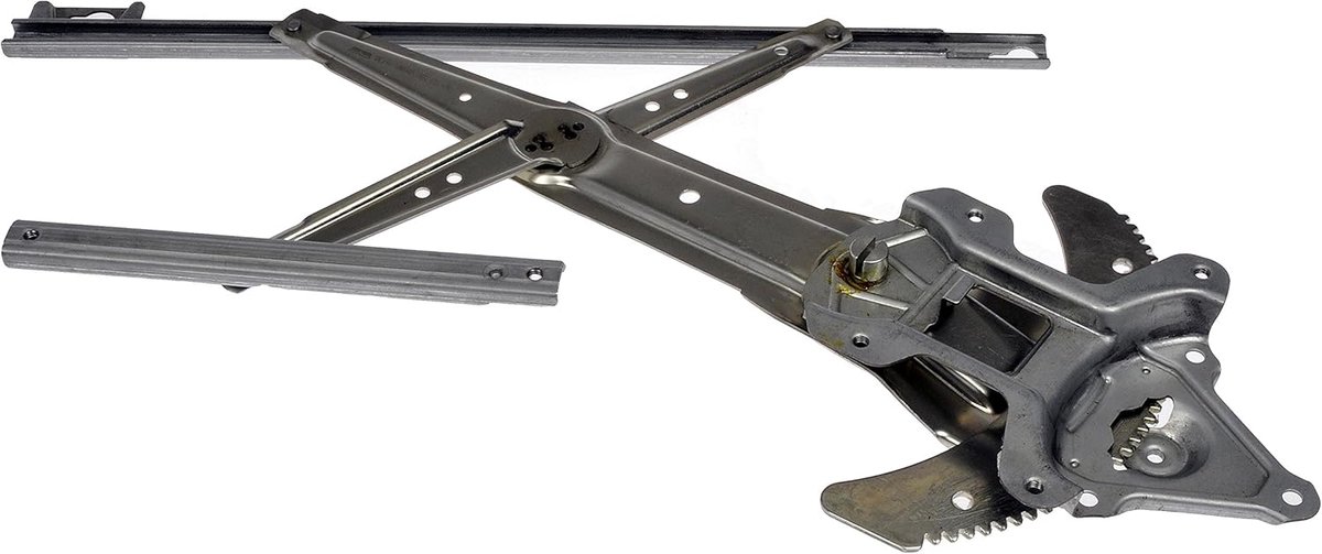 Ruitregelaar Elektrisch - Raammechanisme Auto - Auto Reparatie - Bestuurderskant Voor - 3.4 Pond - Zilver