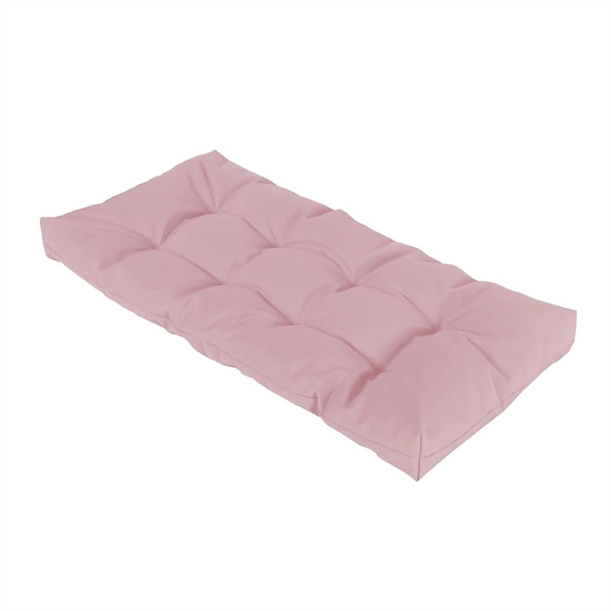 Tuinbankkussen - Buiten Zitkussen - Comfortabel Zitten - Waterdicht en Antislip - 200 x 60 cm - Kersenroze