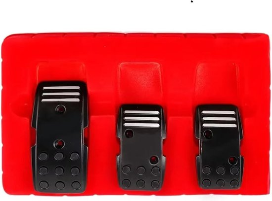 Pedaal Hoes Set - Pedaal Covers - Verbeterde Controle - Antislip Oppervlak - Universele Pasvorm - Zwart — afbeelding 3