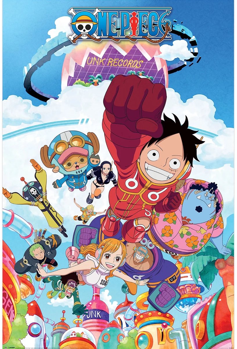 Posterpoint One Piece poster - Punk Records - Vegapunk - Manga - Anime - Japan - 61 x 91.5 cm Multi