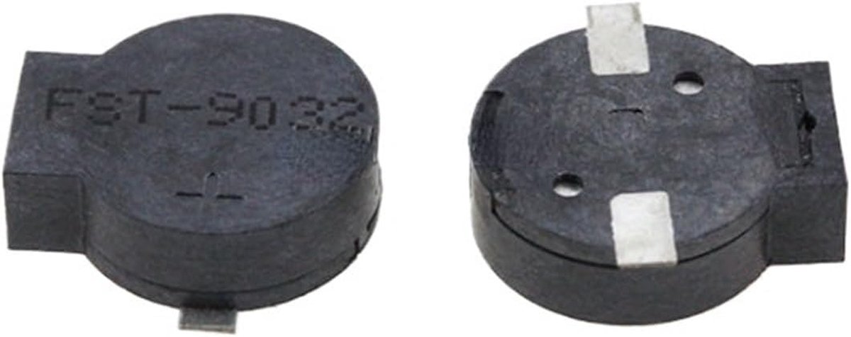 Passieve Zoemer - Piezo Zoemer SMD Zoemer - Anti Verlies Melding - Dunne Patch Ontwerp - 9x3.2 mm - Zwart