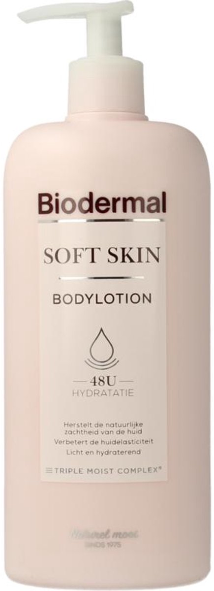 Bol.com Biodermal Soft Skin Bodylotion - Verbetert de natuurlijke zachtheid van jouw huid. Dankzij het Triple Moist Complex voor... aanbieding
