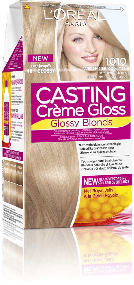 L'Oréal Paris Casting Crème Gloss Haarverf - 1010 Extra Licht Asblond