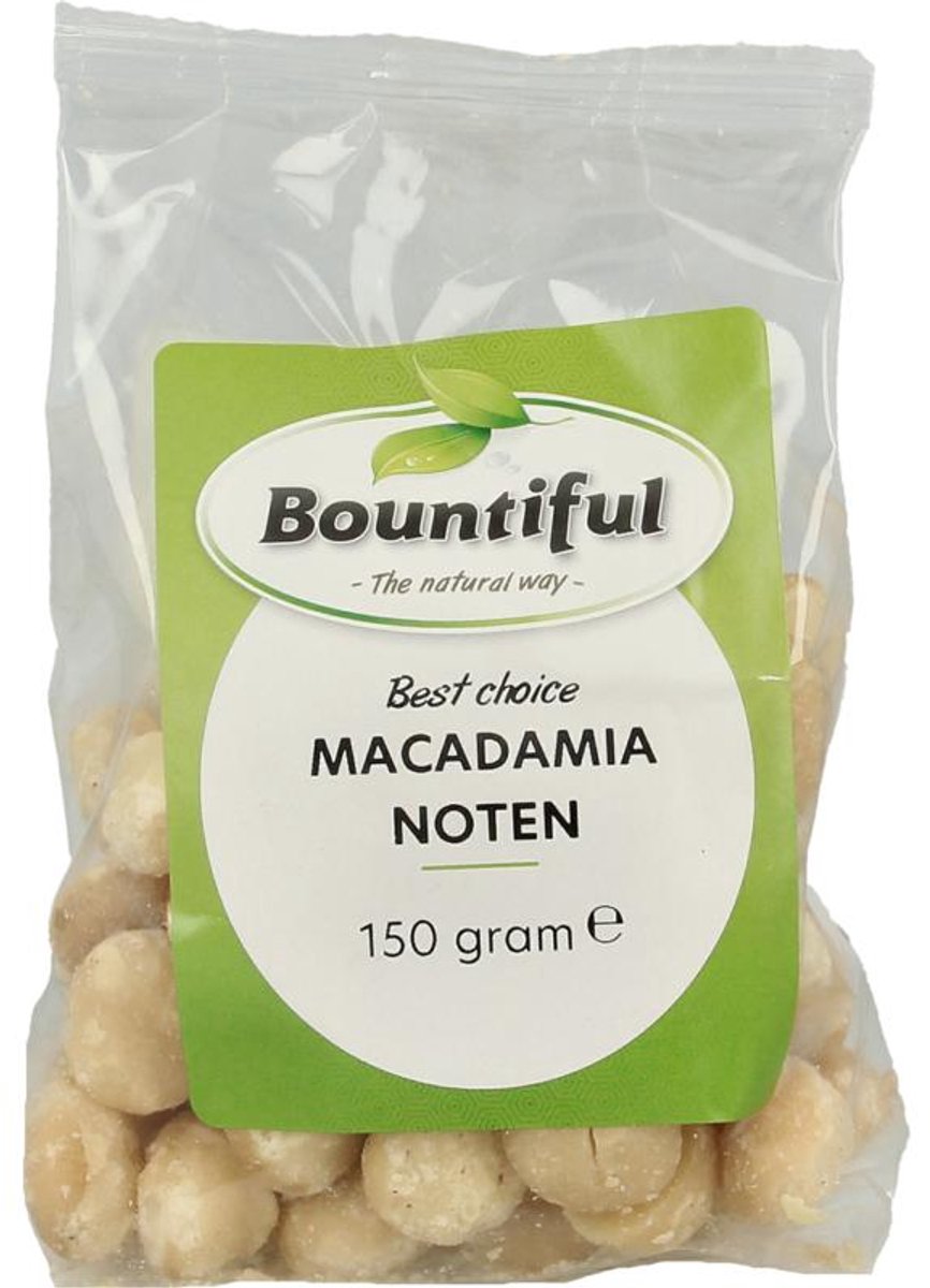 Bountiful macadamia noten 150 gram
