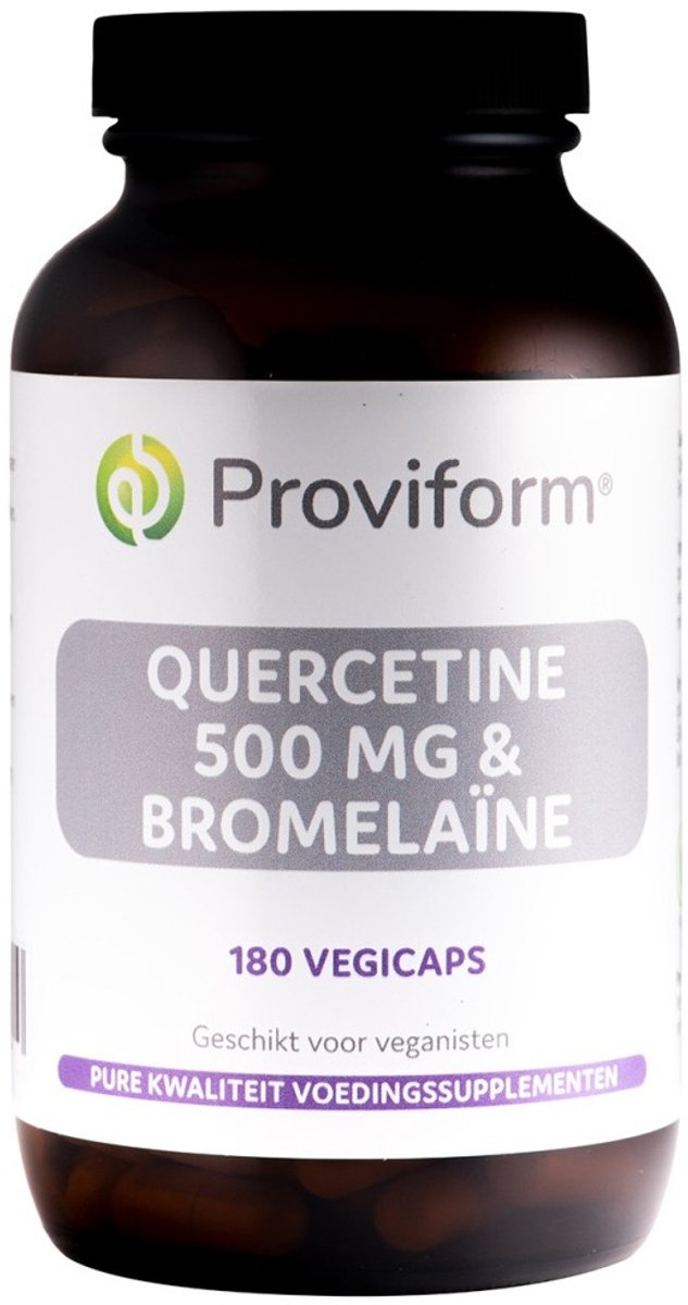 Proviform Quercetine 500mg & bromelaine 180 Vegetarische capsules