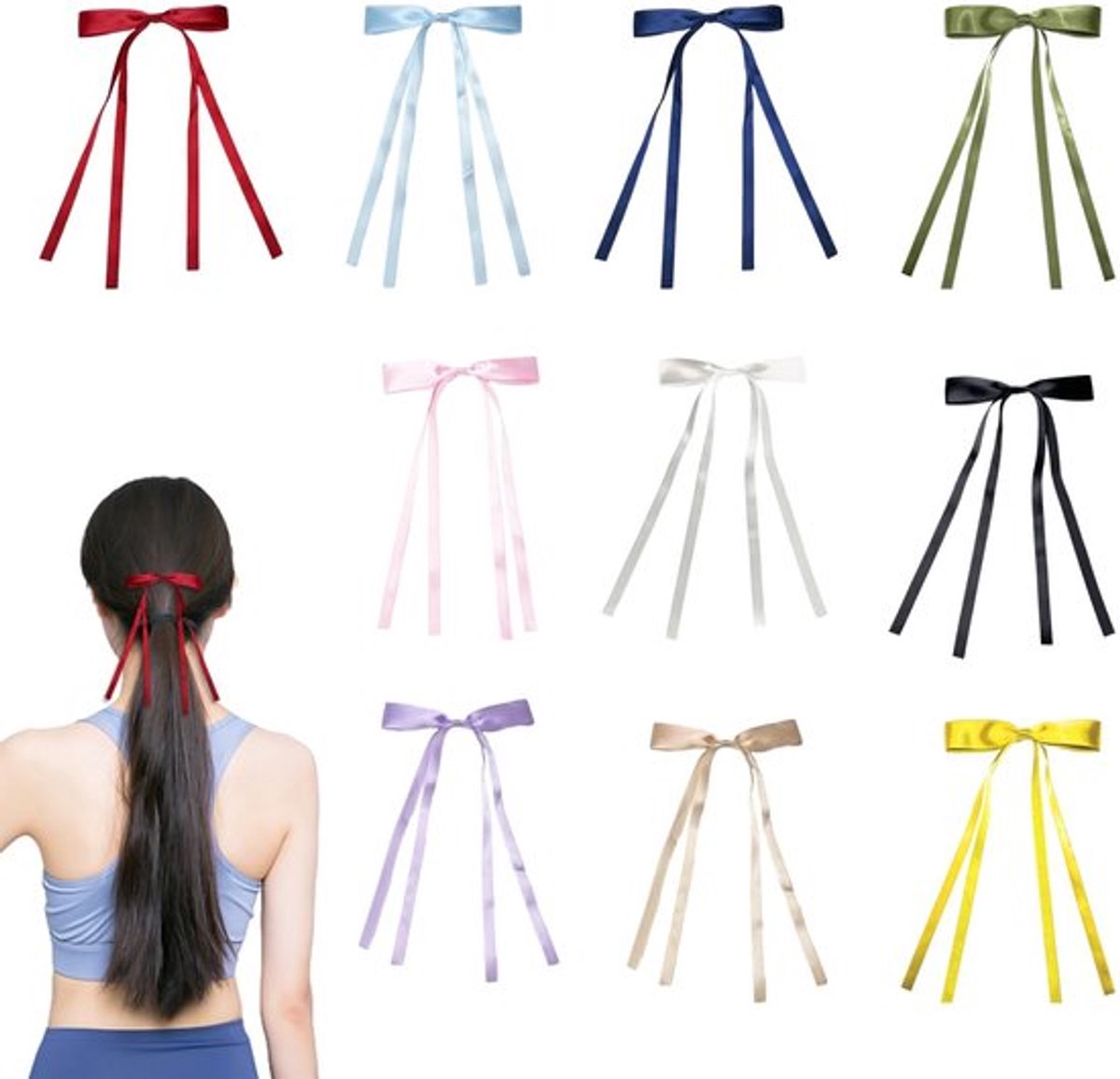 Solidchoice - Dailygoody - Strikhaarspelden - Eendensnavelclips - Kleurrijke