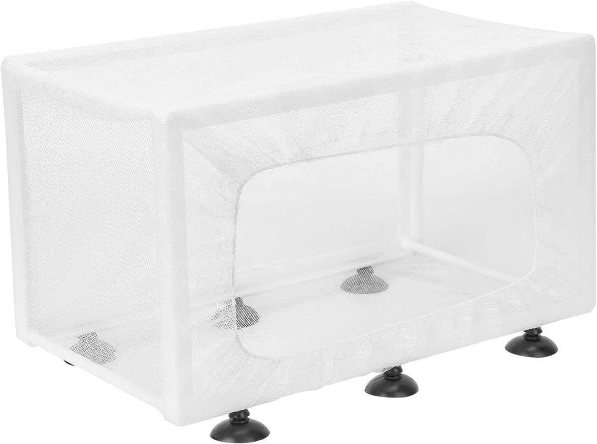 Aquarium Broedbox - Vis Kweekbak - Vissen Kweken - Eenvoudige Installatie - 26 cm - Transparant