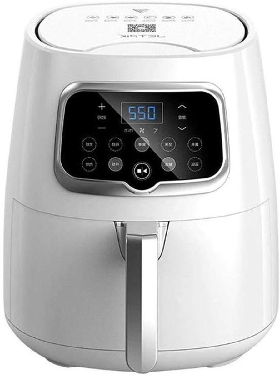 Luchtfriteuse Mini Oven - Multipot Airfryer - Gezond Koken - Instelbare Temperatuur - 45 Liter - Zwart