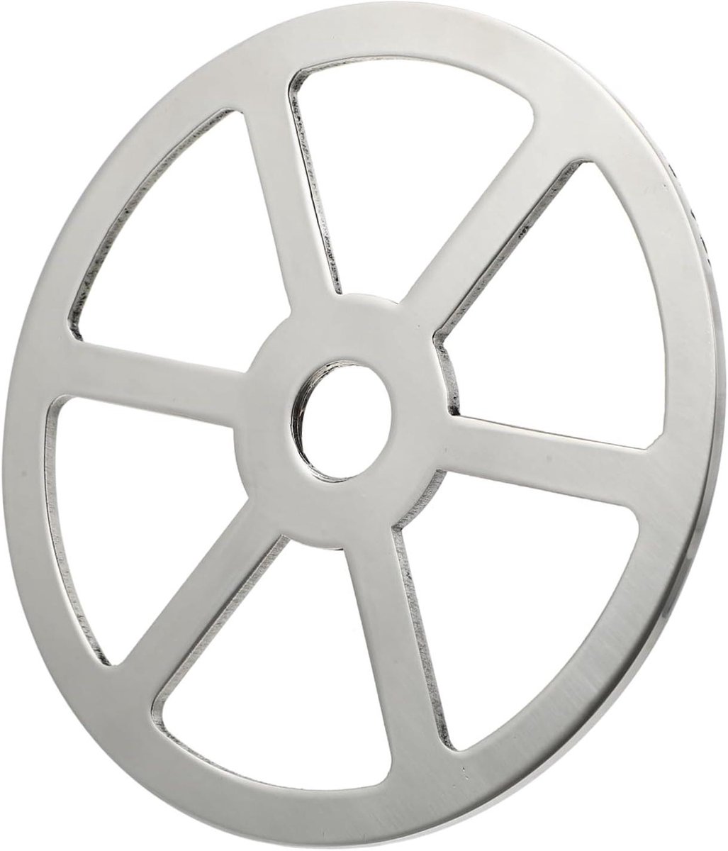 Glazenwasser - Bekerreiniger - Snel Bekers Spoelen - Automatische Reiniging - 4.13 Inch - Zilver