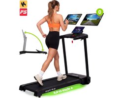 VirtuFit TR50i Loopband - Tot 8 km/u - Volledig Inklapbaar - 12 programma's - Max. 120 kg - Hartslagmeting - Kinomap & Fitshow